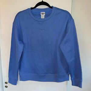 Reebok Women’s Dreamy Blue Crewneck Sweatshirt Small NWT
